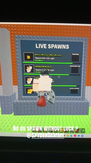 ‏Explain | live spawn in sab