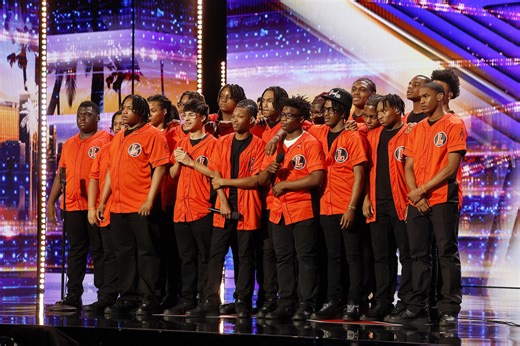 Simon Compares This All Boys Choir to a Broadway Show After "Powerful" AGT Audition