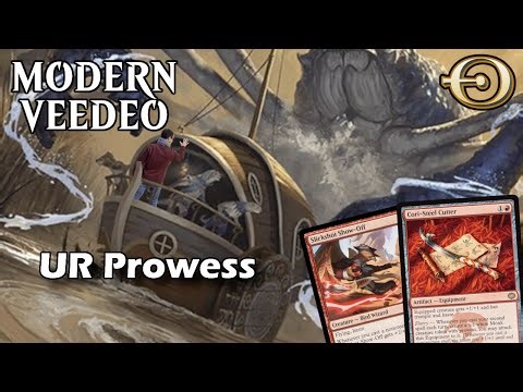 UR Prowess with Thoughtseize and Eddymurk Crab! | Modern | MTGO