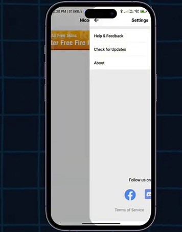 nicoo app free fire max 🔥