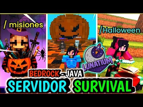 🔥🤯 nuevo Servidor SURVIVAL VANILLA para Minecraft BEDROCK y JAVA - no premium 1.21+ servers