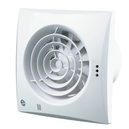 Calm 125mm Zone 1 Bathroom Utility Room Extractor Fan Low Noise Silent White