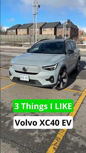 3 Great Features of the 2024 Volvo XC40 Recharge #electric #suv #ev #carreview