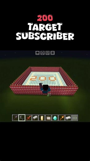 Minecraft Mega 200 Target TNT Explosion 💥