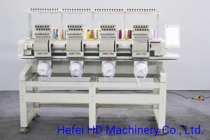 [Hot Item] 4 Heads 12 Needle Embroidery Machine for Hats Butterfly Embroidery