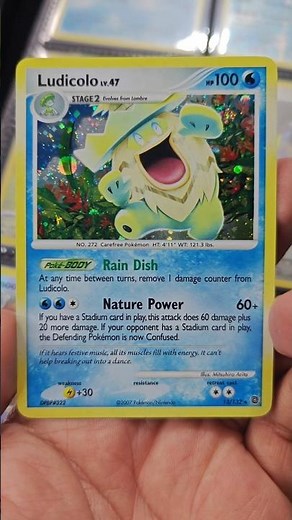 Day 91 - Full Holo TCG Living Pokédex Project - Lotad Evolution Line