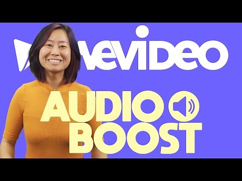 WeVideo Product Updates: Audio Boost!