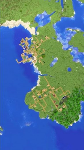 Minecraft Double Abandoned Village Seed!