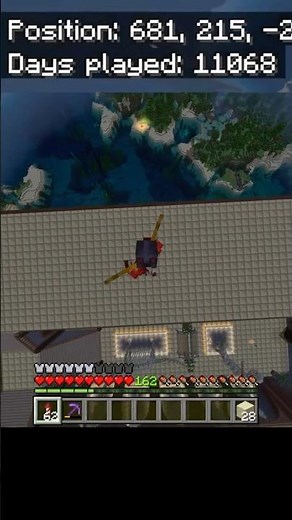 Bedrock Survival Realm Build Progress: right upper floor complete #minecraft #survival #bedrock