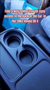 2003 Honda CR-V clever features part 2 #youtubeshorts #honda #hondacrv #automobile