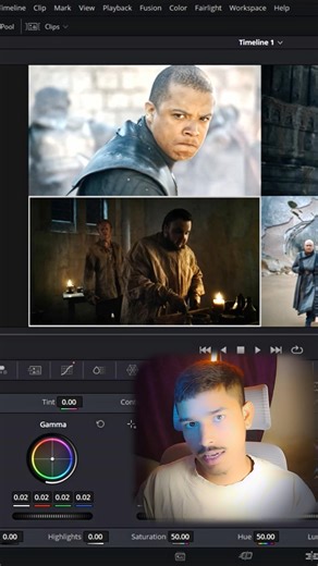 How Can you Split screen In Davinch Resolve 🔥🔥#davinciresolve #trending #tips #tutorial #videoedits