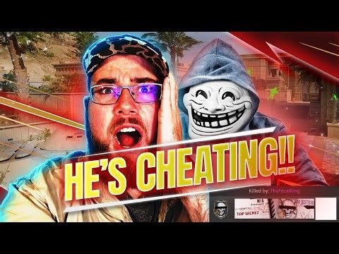 Reacting to the Most OBVIOUS Cheater in Ranked