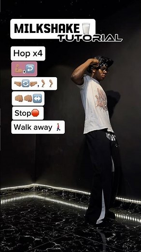 Milkshake dance tutorial ✅ #shorts #tutorial