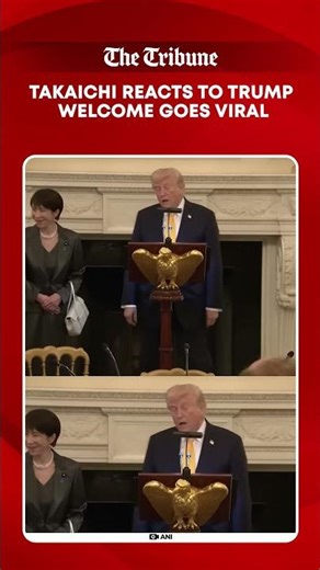 Japan PM Sanae Takaichi’s reaction during Trump welcome sparks viral buzz worldwide