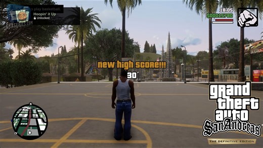 How to play Basketball in GTA San Andreas DE?
