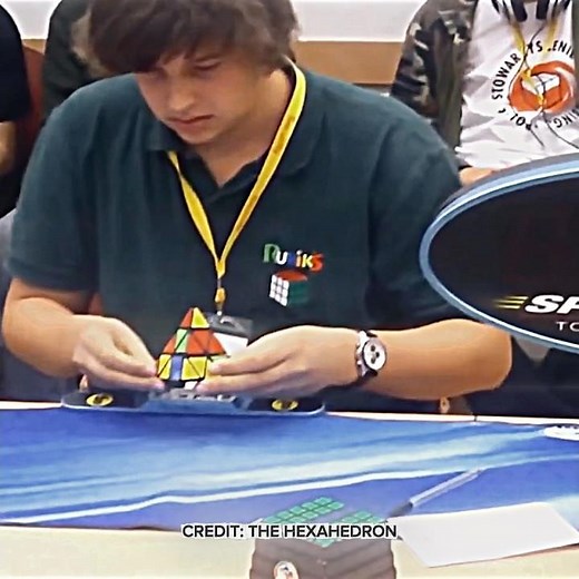 2010 Pyraminx Cube World Record Single [2.65s] #rubikscube #viral #shorts