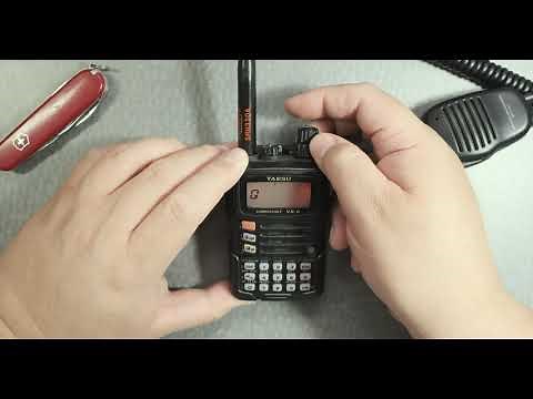 Yaesu VX-6 Add Frequencies to Memory