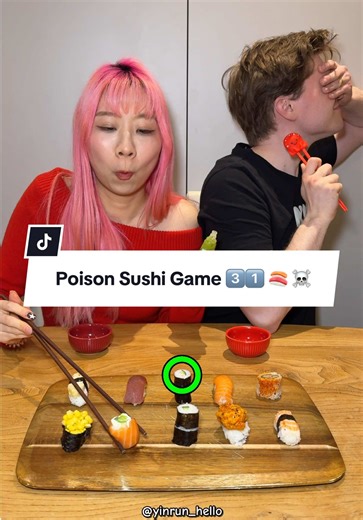 Exciting Poison Sushi Challenge for Couples