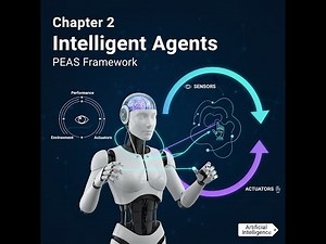 Chapter 2: Intelligent Agents & PEAS Framework | AI Lecture Series
