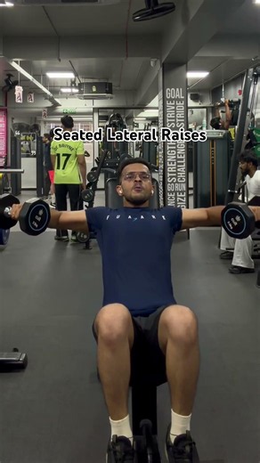 Seated Lateral Raises