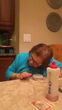 Italian grandmother learning to use Google home