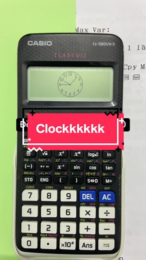 Casio 580