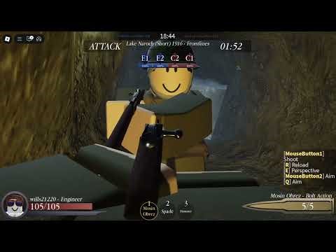 I played entrenched on Roblox for the first time!!!!