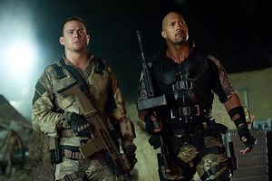 Dwayne Johnson's 'G.I Joe' doesn't skimp on the mayhem (video)