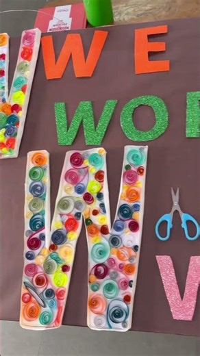 School exhibition theme is ready for prepared 🥰🥰