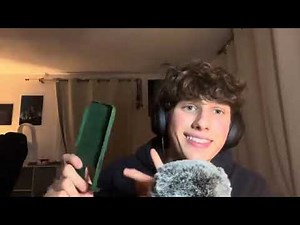 (dom's asmr REUPLOAD) IM BACK! ASMR rambles w/ random sound assortment