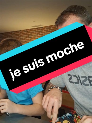 je lui dis ou pas qu'il me ressemble❓️🤣 #perefils #moche #talent #enfant #ressemblance