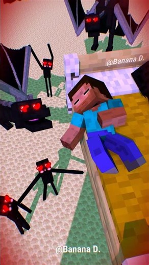 Many Monster Love Herobrain in THE END Dragon