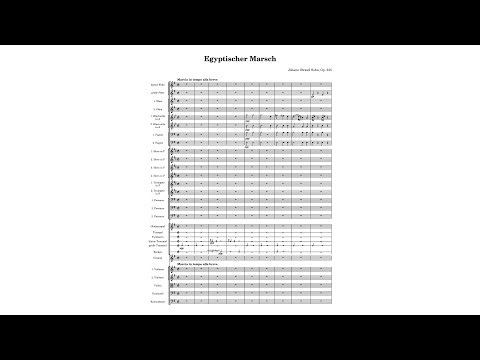 Johann Strauss II: Egyptischer Marsch, Op. 335 (with Score)