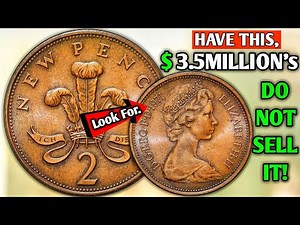 TOP 2 United Kingdom 2 New Pence - Elizabeth II 2nd portrait - Error Coin are selling for THOUSANDS!