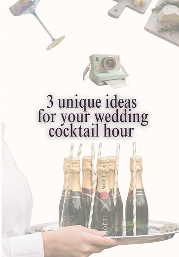 Creative Cocktail Hour Ideas for Your Wedding