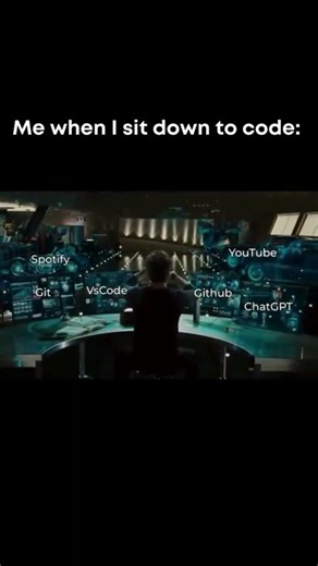Me When I Sit Down To Code #programming #programmelife