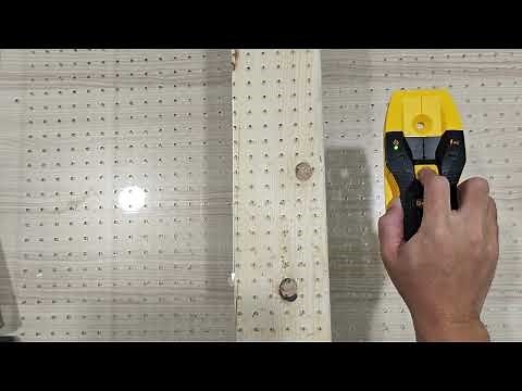 DeWALT Stud Finder: How to Use Demo (Find Edge & Stud Center)
