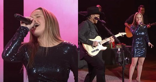 Watch Clint Black's Daughter, Lily Pearl, Cover Carrie Underwood Hit Live On The Mostly Hits & The Mrs. Tour