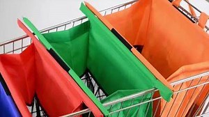 Speed through the checkout with the unique Trolley Bag system! www.thetrolleybags.com | Trolley Bags