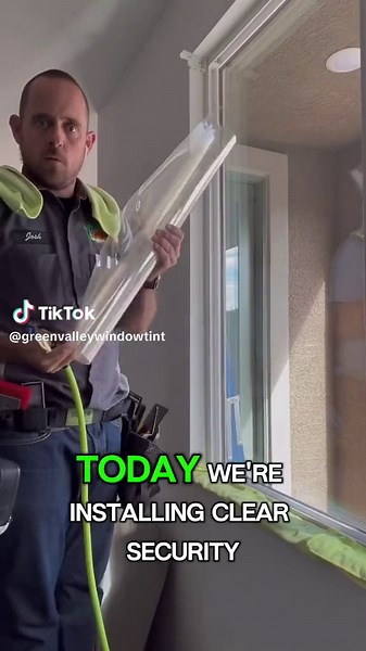 Fortify your home's security with clear security film! This transparent layer adds an extra level of protection to your windows, deterring intruders and keeping your family safe. While also available in solar control shades, the clear film effectively blocks harmful UV rays and adds insulation, providing comfort and peace of mind year-round. Upgrade your home security today! 🏠🔒 #HomeSecurity #ClearFilm #PeaceOfMind #WindowTint