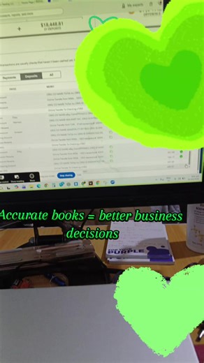 POV: You finally reconcile your bank account and everything matches 😌📊 A day in the life of a Virtual Bookkeeper. #VirtualBookkeeper #BookkeepingTok #SmallBusinessTips #AccountingLife