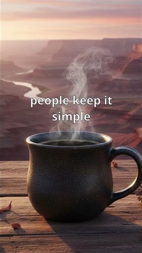 Daily Coffee Habit People Keep Simple