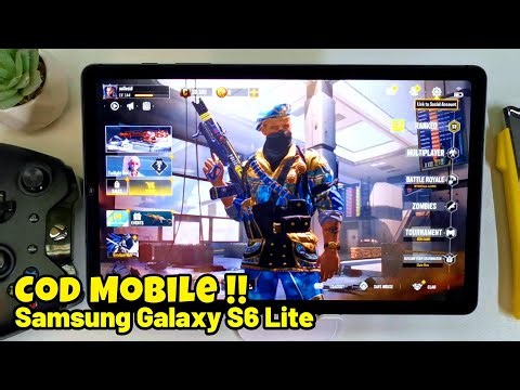 Back in Call of Duty Mobile Samsung Tab S6 Lite 2022