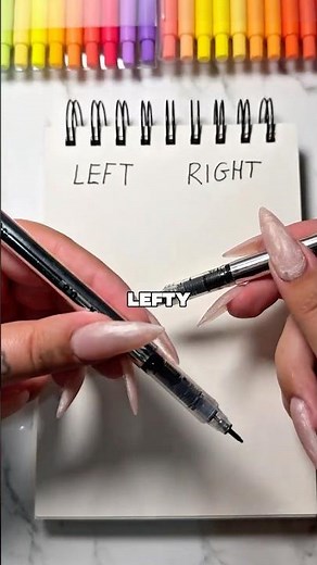 LEFT HAND VS RIGHT HAND DRAWING