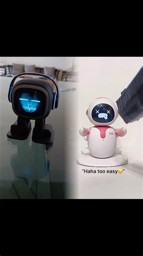 Emo is eating noodles #emo #robot