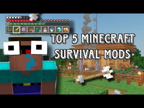 TOP 5 Minecraft Survival Mods 🤯🔥 | YOU WON’T BELIEVE the BONUS Mod at #5 😱🎁