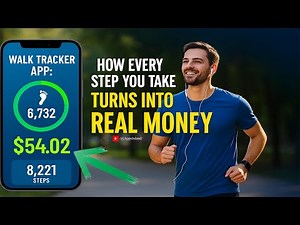 Walk Tracker App: How Every Step You Take Turns Into Real Money! | Walk Tracker Steps for Money