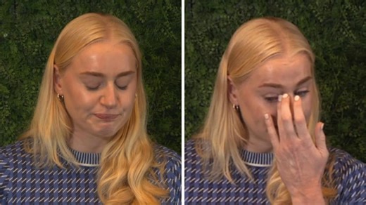 Netball star breaks down in tears as pay fight turns ugly