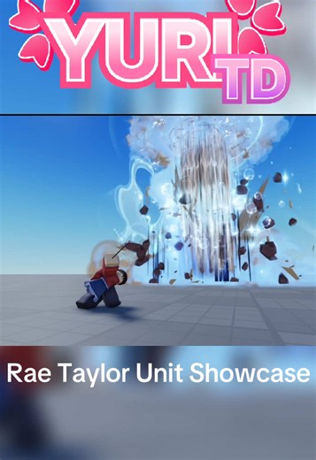 Rae Taylor Unit Showcase in Roblox Yuri Tower Defense unit and trailer made by StoneTboi #yuri #raetaylor #madokamagica #roblox #wataoshi