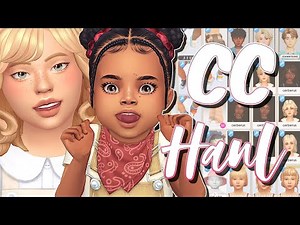 NEW KIDS, TODDLER & INFANT CC 🌿 | Haul #13 + Links!